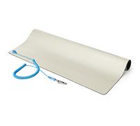 StarTech.com 23x47in Anti Static Mat, ESD Mat for Electronics Repair, Anti Static Desk Mat w/Detachable Grounding Wire, ANSI/ESD S 4.1 Compliant, Flexible Thermoplastic Work Mat/Pad - Suitable for Tables (LG-ANTI-STATIC-MAT) - tapis antistatique - fil de