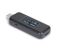 StarTech.com USB-C Power Tester, Bi-Directional Digital Voltage/Current - Testeur de puissance USB-C - multimètre numérique, bidirectionnel - noir