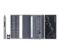 StarTech.com 55-Bit Electric Precision Screwdriver Set - Portable Cordless Battery Powered Bit Driver Kit for Electronics, Laptop, Computers, Tablet & Phone Repairs - Magnetic Work Pad - tournevis de précision électrique - sans fil - 2 batteries