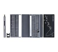 StarTech.com Tournevis de Précision Électrique - 55 Embouts - Mini Tournevis Magnétique sans Fil - Réparation Électronique, Portable, Ordinateur, Tablette & Smartphone - Tapis Magnétique