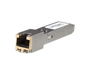 StarTech.com Transceiver SFP+ Cuivre JL563A-ST, 10Gbps, RJ-45, 30m, HPE JL563A Compatible, DDM Absent, IEEE 802.3ae, RoHS, CE, FCC, UR, REACH
