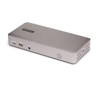 StarTech Station d'accueil USB4 pour 3 écrans – HDMI/DP 4K 60Hz, Charge de PC 100W, 2,5GbE