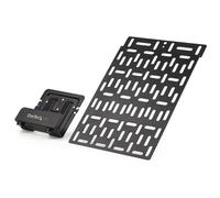 StarTech.com Universal TV Accessory Mount - Adjustable TV & Wall Mount Bracket - Media Players/Router/Modem/AV Switches & Extenders/Apple TV - Hidden Cable Box Mount Behind TV - 11lb (5kg)