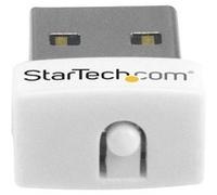 StarTech.com USB 150Mbps Mini Wireless N Network Adapter - 802.11n/g 1T1R USB WiFi Adapter - White USB Wireless Adapter - Wireless NIC (USB150WN1X1W) - Adaptateur réseau - USB 2.0 - 802.11b/g/n - blan