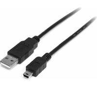 StarTech.com USB 2.0 mâle A vers mâle Mini-B 2m Noir pour PC et périphériques