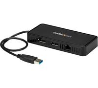 StarTech.com USB 3.0 Dual Display DisplayPort 4K 60Hz Docking Station for Laptop - 2x DP 4K 60Hz or 1x DP 5K 60Hz (USBA2DPGB)
