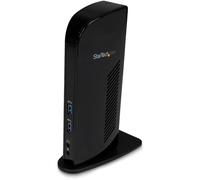 StarTech.com USB 3.0 Dual Monitor Docking Station with HDMI and DVI/VGA, 6x USB-