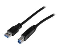 StarTech.com USB 3.2 Gen 1 A vers B 5 Gbit/s 1m Câble informatique noir