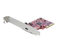 StarTech.com USB 3.2 Gen 2x2 1 Port PCIe Card - USB-C SuperSpeed 20Gbps PCI Express 3.0 x4- Host Controller Card - USB Type-C PCIe Add-On Adapter Card - Expansion Card - Windows & Linux