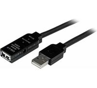 Startech USB2AAEXT35M Cable Alargador USB 2.0 Tipo A Macho/Hembra 35m Negro
