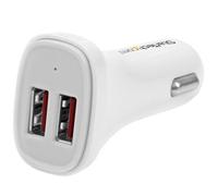 StarTech.com USB2PCARWHS chargeur d'appareils mobiles Universel Blanc Allume-cigare Auto