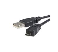 StarTech.com UUSBHAUB50CM : Câble USB 2.0 A vers Micro-B, 0.5m, Mâle/Mâle, Noir, Transfert jusqu'à 480 Mbit/s