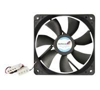 StarTech.com Ventilateur PC à Double Roulement à Billes - Alimentation LP4 - 120 mm - Kit de ventilation pour ordinateur - 120 mm