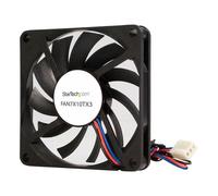 StarTech.com Ventilateur PC à Double Roulement à Billes - Alimentation TX3 - 70 mm - 1x Molex Fan TX3 Femelle - Ventilateur châssis - 70 mm - noir