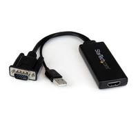 StarTech.com VGA2HDU Adaptateur de câble vidéo noir
