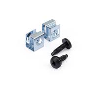 StarTech.com Vis et écrous clip 10-32 pour rack serveur - Vis de montage et écrous clip coulissants pour armoire - Paquet de 50 - kit de vis pour rack