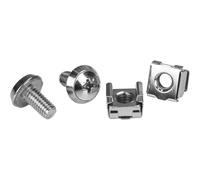 StarTech.com Vis M6 et écrous cages M6 pour rack serveur - Vis M6 12 mm de monta