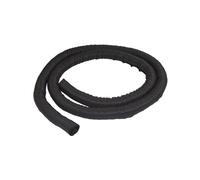 StarTech.com WKSTNCM : Gaine de Gestion de Câbles 2m, Nylon/Polyester Noir, Diamètre 25mm, Organise et Protège, Coupe Ajustable, Conformité CE/RoHS