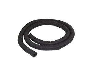 StarTech.com WKSTNCM : Gaine de Gestion de Câbles 2m, Nylon/Polyester Noir, Diamètre 25mm, Organise et Protège, Coupe Ajustable, Conformité CE/RoHS