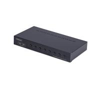 StarTech Commutateur KVM 8 Ports DisplayPort Avec Kit De Montage 1U, 4K 60Hz
