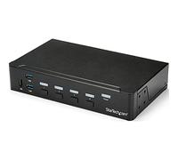 StarTech Commutateur KVM USB HDMI 4 ports SV431HDU3A2 – USB 3.0, 1080p, audio 3.5mm