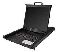 StarTech Console KVM Rack 1U 8 ports - LCD 19" - RKCONS1908K - USB+VGA