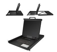 StarTech Console KVM 1U 16 ports écran LCD 19" intégrée câbles 1,82 m