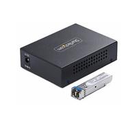 StarTech Convertisseur média fibre MCM1110SMLC20 1GbE LC Duplex monomode RJ45 20 km 1310 nm