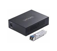 StarTech.com - Convertisseur de média à fibre optique - 1GbE - plus de fibre optique - 1000Base-T, 1000Base-LX, 10Base-T, 100Base-TX - LC Duplex monomode / RJ-45 - jusqu'à 40 km - 1310 nm - Conformité