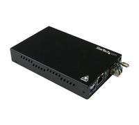 StarTech Convertisseur de média fibre optique ET91000SM10 – Gigabit (GbE) Monomode LC 10 km