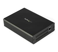 StarTech.com Convertisseur fibre optique vers RJ45 avec fente SFP+ ouverte - 10GBASE-T - Ethernet à fibre 10 Gb (MCM10GSFP) - convertisseur de média à fibre optique - 10 GigE