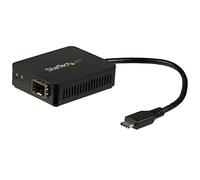 StarTech Adaptateur réseau USB-C US1GC30SFP – Fibre optique Gigabit 1000Base-SX/LX (SFP ouvert)
