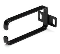 StarTech Anneau métallique gestion câbles pour rack 1U CMHOOK1UN – Anneau en D 4,5 x 10 cm, noir