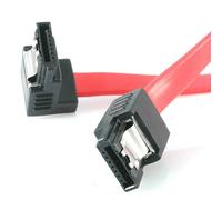 StarTech.com Câble SATA coudé à loquet 18in (45,7 cm) – SATA 6 Gbit/s – LSATA18RA1