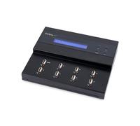 StarTech Duplicateur et effaceur autonome de clés USB USBDUPE17 – 1:7, 1,5 Go/min, Eff. 3 passes