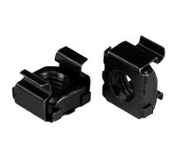 Startech Écrou cage M6 - Pack de 100 - Écrous cage M6 de montage pour rack et armoire serveur - Noir - Écrous à cage - noir (pack de 100) - pour P/N: RACK-18U-20-WALL-OA, RACK-21U-20-WALL-OA, RACK-24U