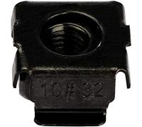 Autres accessoires informatiques StarTech.com 10-32 Cage Nuts - 50 Pack - Rack Mount Clip Nuts - For Square Hole Server Rack - Black (CABCAGENUTS1032) - Ecrous à cage - noir (pack de 50) - pour