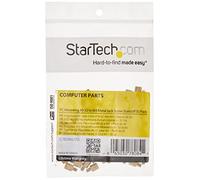 StarTech Entretoises Metalliques Vis Calage 6-32 vers M3 Lot 50 (SCREWNUTM) | Vis de calage, Entretoises de rechange, Vis PC, Adaptation 6-32 vers M3
