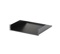 StarTech Étagère rack 2U CABSHELFHD - Acier haute résistance 56 kg 46 cm pour rack 19" - Noir
