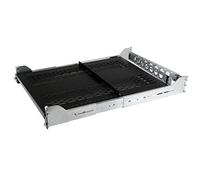 StarTech Étagère Coulissante 2U, Bras Câbles, 61cm, 50kg (UNISLDSHF19M) | Ventilée, Rack serveur 19", Profondeur réglable 70-80cm, Gestion des câbles, Verrouillable