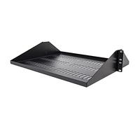 StarTech Étagère rack 19 pouces 2U SHELF-2U-14-CENTER-V – Ventilée Prof. 35 cm Noir 91 kg