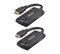 StarTech Extendeur HDMI sans Fil pour Salles de Réunion et Espaces de Travail Collaboratifs, 4K 60Hz, Portée de 20m, Alimentation par USB, Kit Transmetteur et Récepteur Plug-and-Play