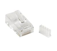 StarTech Fiches Modulaires RJ45 Cat6, Fil Rigide, Lot de 50 (CRJ45C6SOL50)