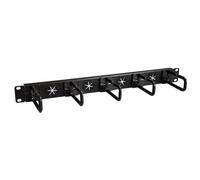 Startech Guide câbles 1U pour rack serveur - Panneau de gestion de câbles 19" (CABLMANAGERH) - Kit de gestion de câbles pour rack - 1U - 19