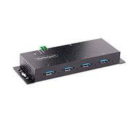 StarTech concentrateur USB 3.0 4 ports industriel 5 Gbit/s robuste avec 15k