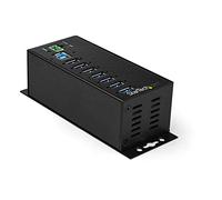 StarTech Hub USB 3.0 HB30A7AME 7 ports industriel alimentation externe Noir