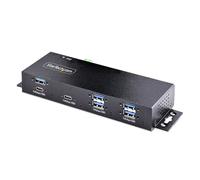 StarTech Hub USB industriel 7 ports 10 Gbps 5x USB-A et 2x USB-C, adaptateur, montable, TAA