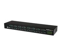 StarTech Hub série RS232 ICUSB23216FD – USB 2.0 vers 16x DB9, rack 1U, noir