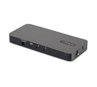 StarTech Hub Thunderbolt 5 4 Ports, KVM, 80/120Gbps (303UE-TB5-HUB) | Dock, TB Share, 8K 60Hz, 4K 144Hz, PD 140W, USB-A 10Gbps, TB4 et USB4, MacBook M5 Pro Max