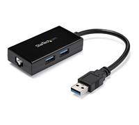 StarTech Hub USB 3.0 2 ports avec Gigabit Ethernet (USB31000S2H)
